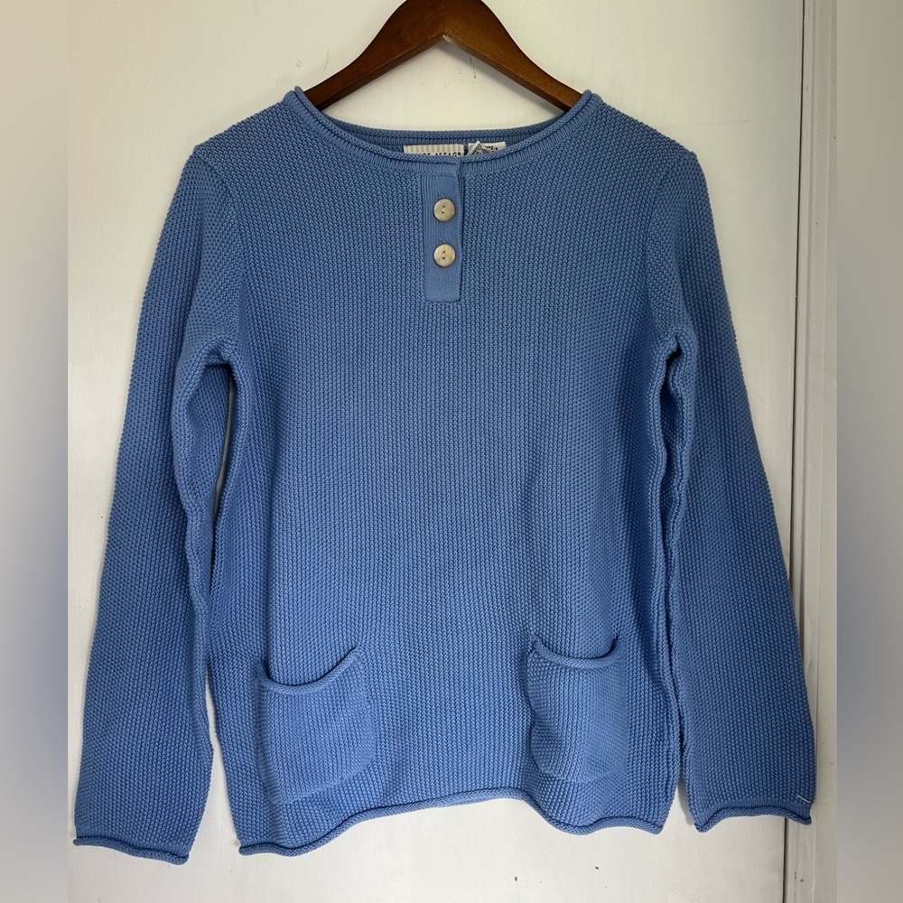 White Stag Blue Sweater